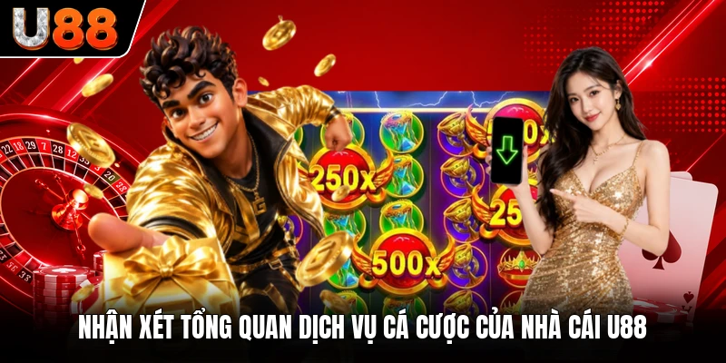 Nhận xét tổng quan dịch vụ cá cược của nhà cái U88