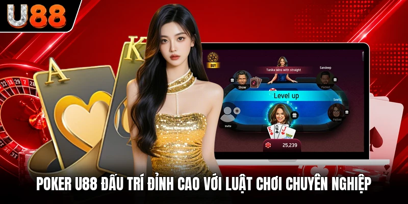 Poker U88 đấu trí đỉnh cao với luật chơi chuyên nghiệp