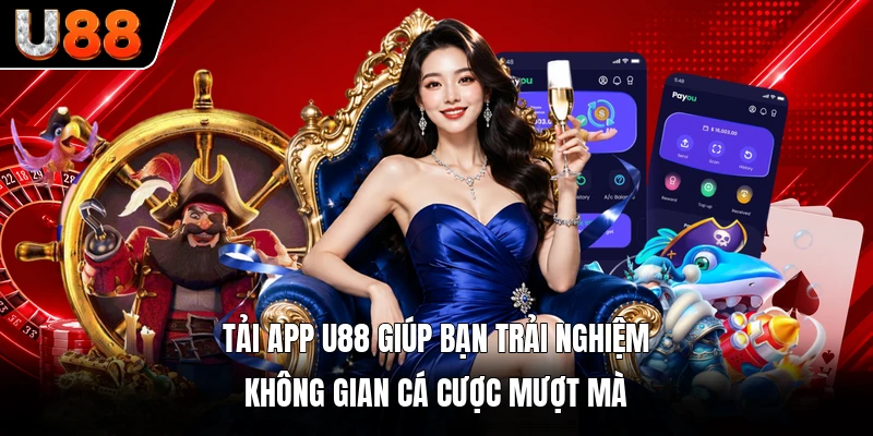 Tải app U88 giúp bạn trải nghiệm không gian cá cược mượt mà Tải app U88 giúp bạn trải nghiệm không gian cá cược mượt mà